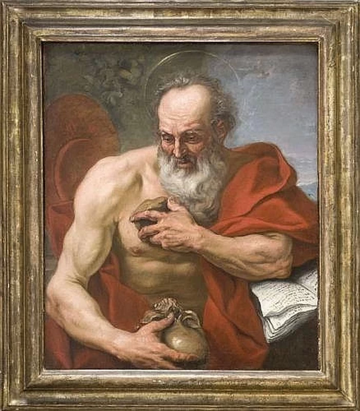 San Girolamo penitente - attribuito